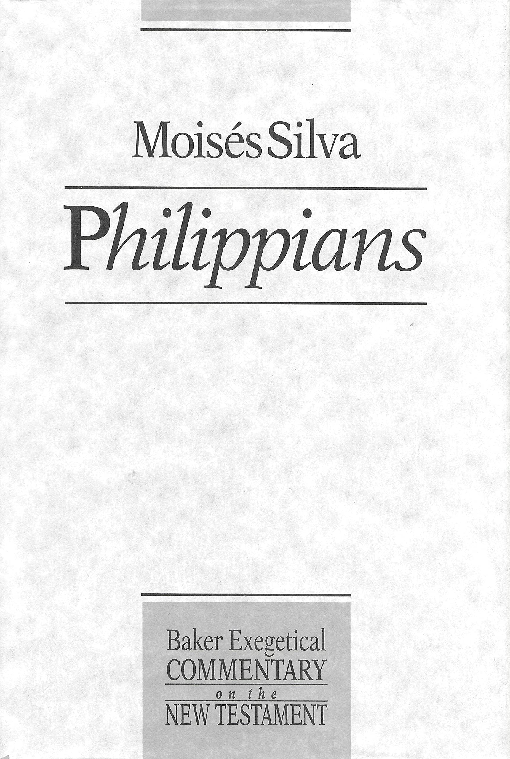 Philippians (Baker Exegetical Commentary on the New Testament),Used