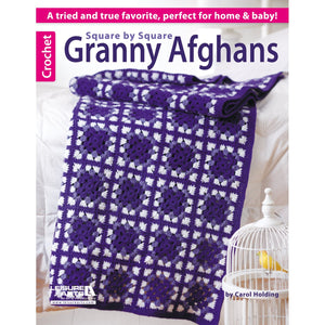 Square By Square Granny Afghans,Used