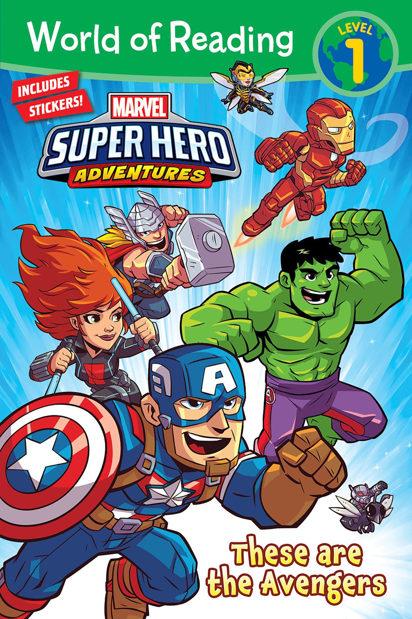 World of Reading: Marvel Super Hero Adventures: These are the AvengersLevel 1,Used