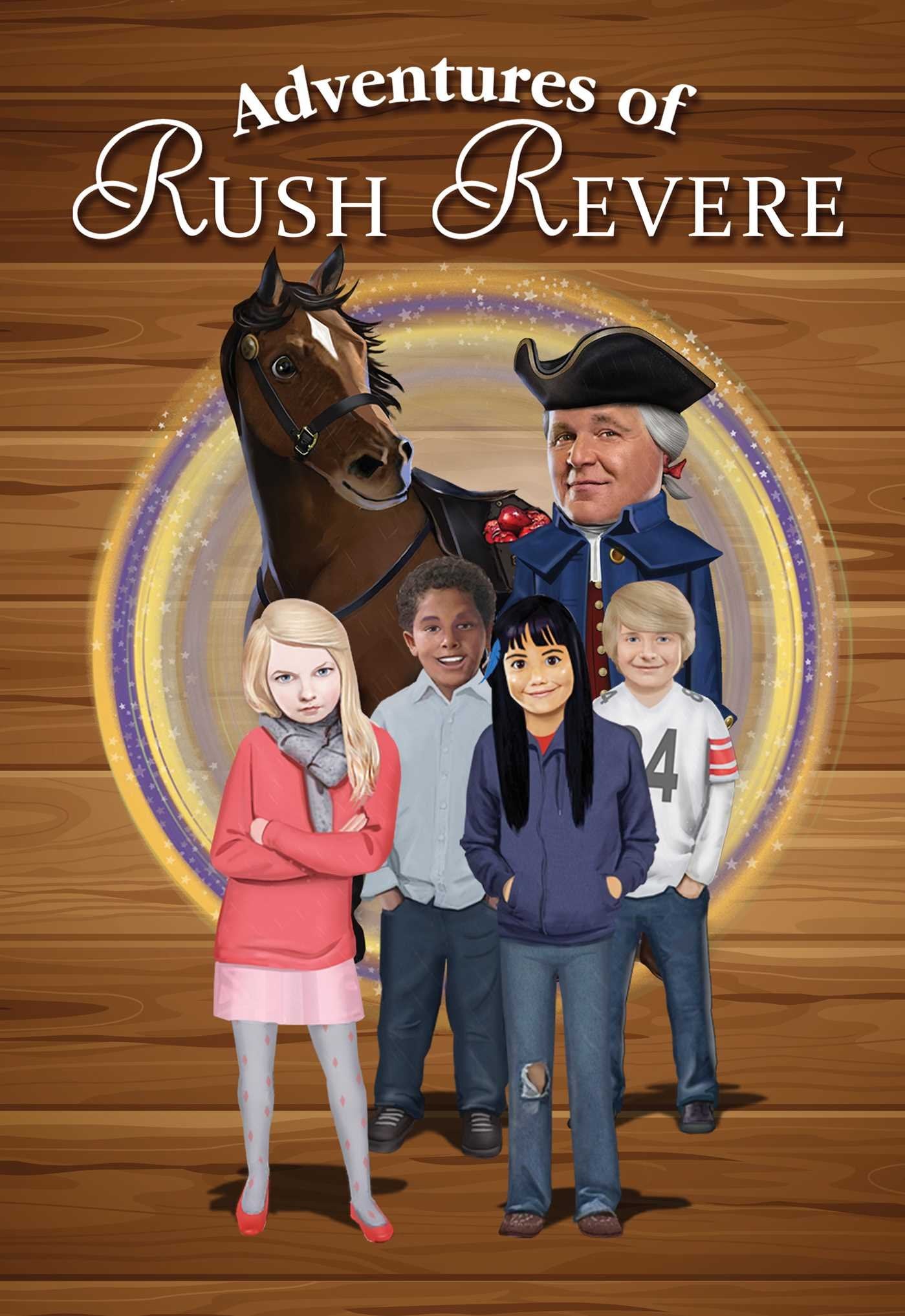 Adventures of Rush Revere: Rush Revere and the Brave Pilgrims, Rush Revere and the First Patriots, Rush Revere and the American ,Used