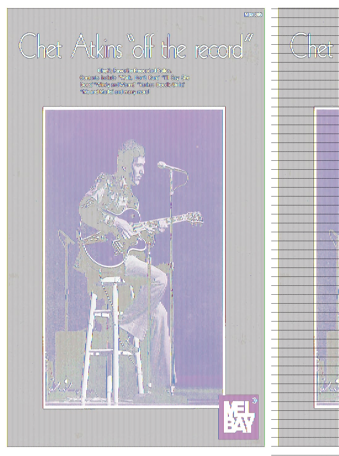 Mel Bay Chet Atkins: Off The Record,Used