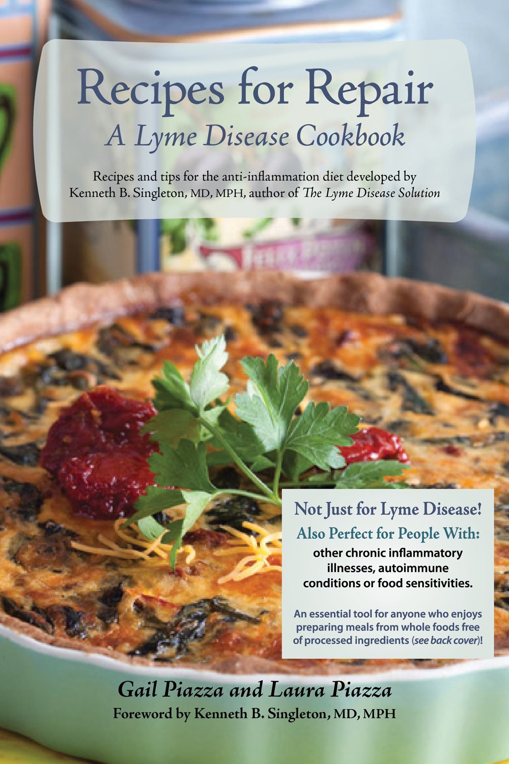 Recipes for Repair: A Lyme Disease Cookbook,Used