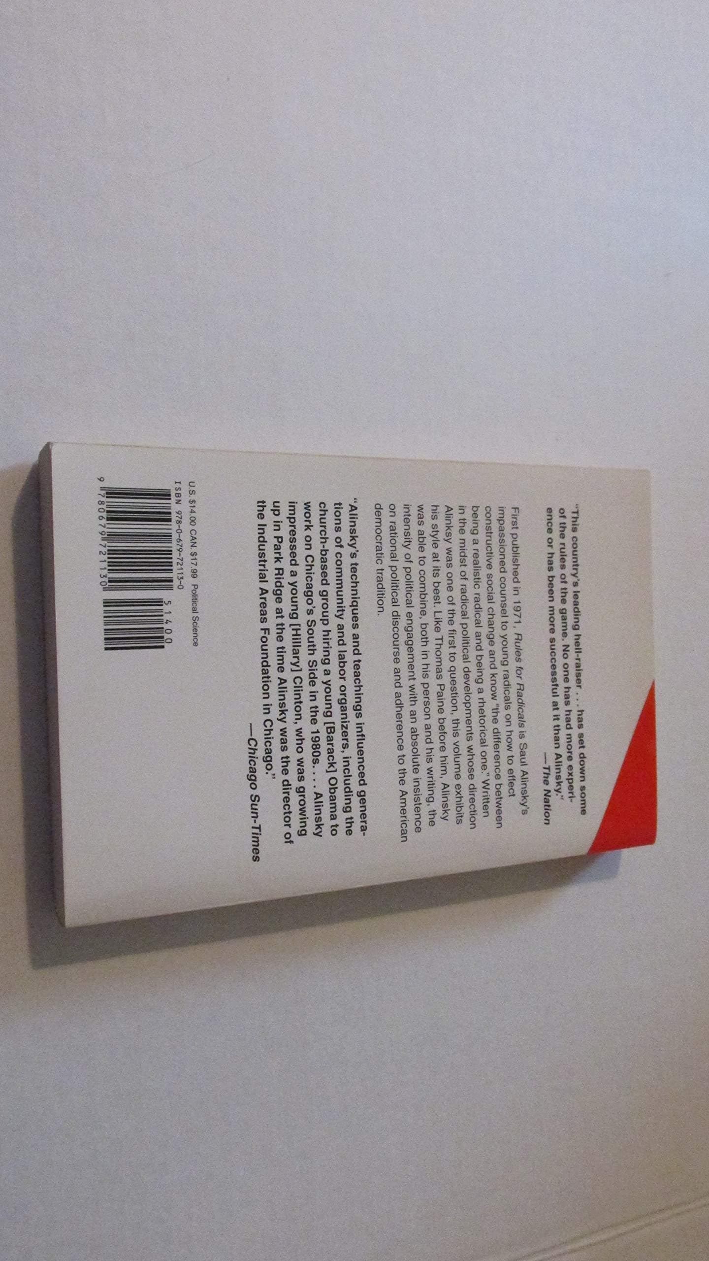 Rules for Radicals: A Practical Primer for Realistic Radicals,New