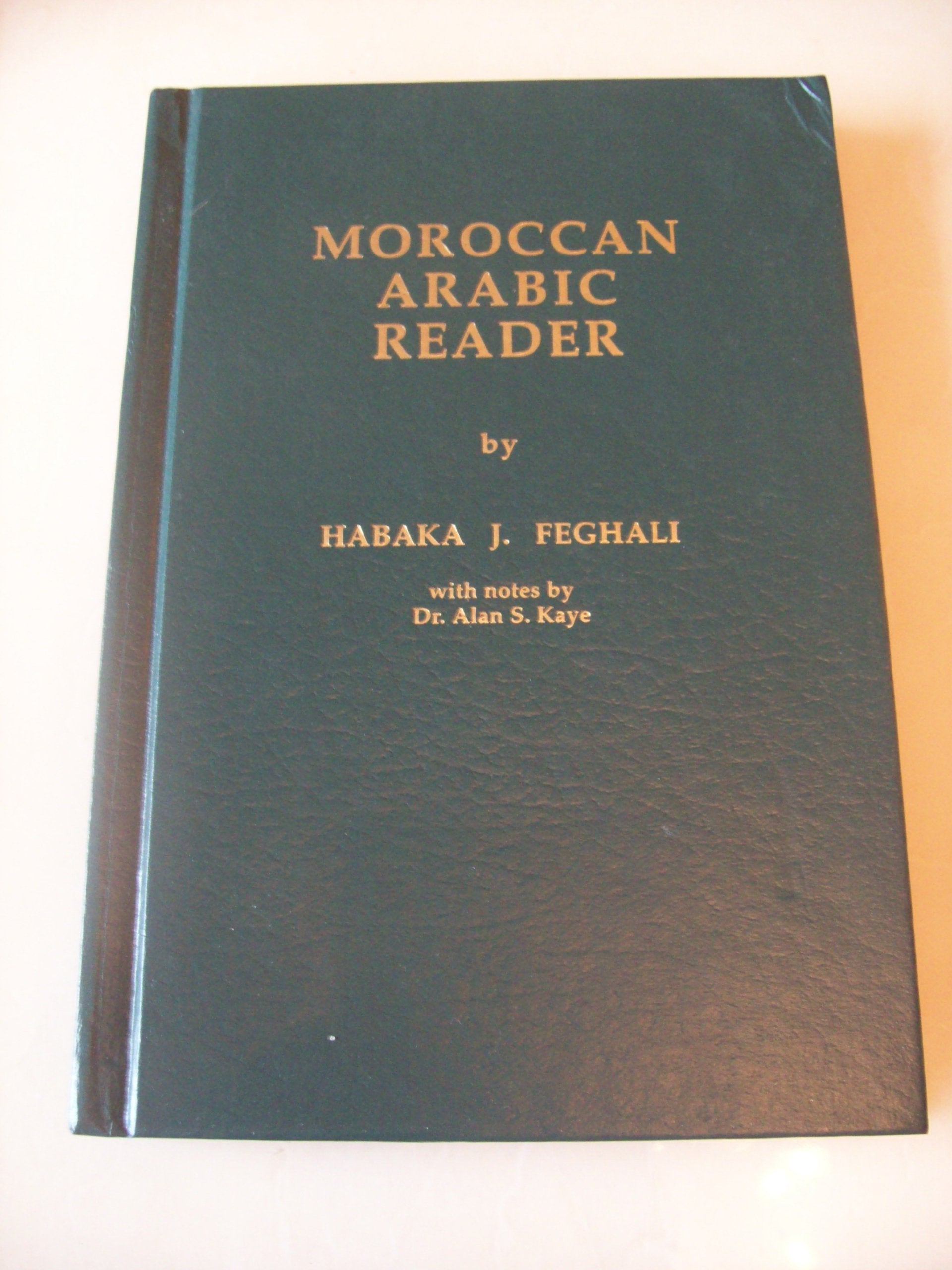 Moroccan Arabic Reader,New