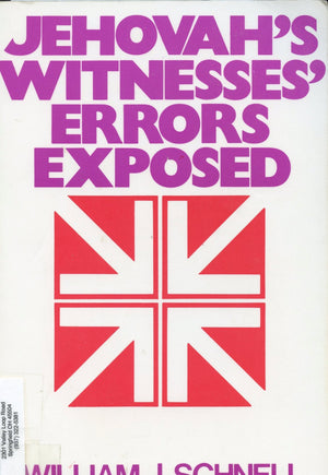 Jehovah'S Witnesses Error'S Exposed,Used