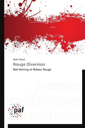 Rouge Diversion: Red Herring et Rideau Rouge (Omn.Pres.Franc.) (French Edition),Used