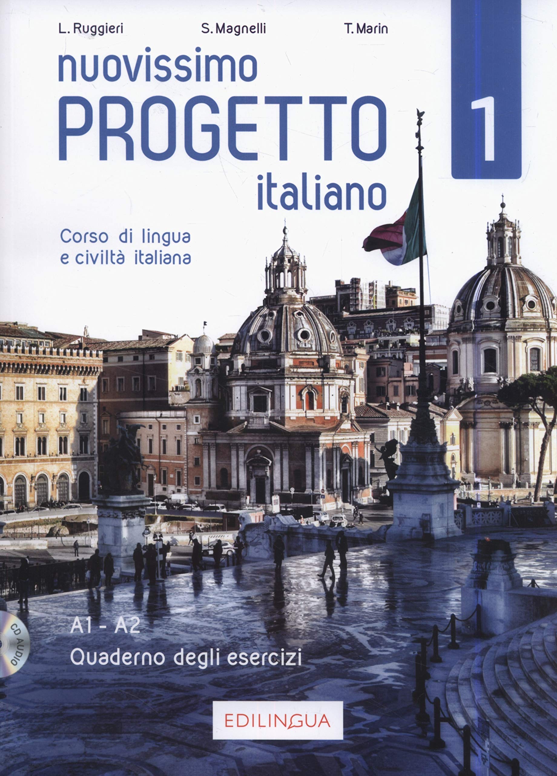 Nuovissimo Progetto italiano: Edizione per insegnanti. Quaderno + CD 1,Used