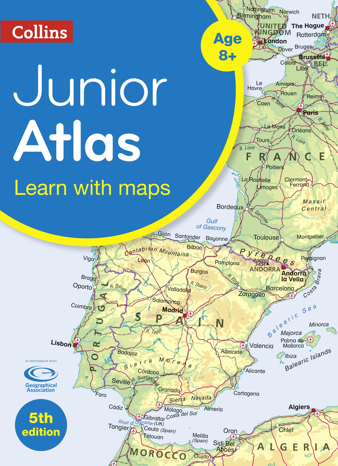 Collins Junior Atlas (Collins Primary Atlases),Used