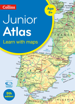 Collins Junior Atlas (Collins Primary Atlases),Used