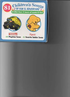 81 Children's Songs Of Fun & Adventure,Used