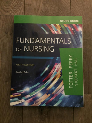 Study Guide for Fundamentals of Nursing, 9e,New