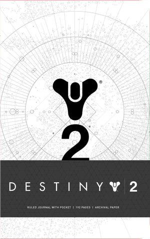 Destiny 2 Hardcover Ruled Journal (Gaming),Used