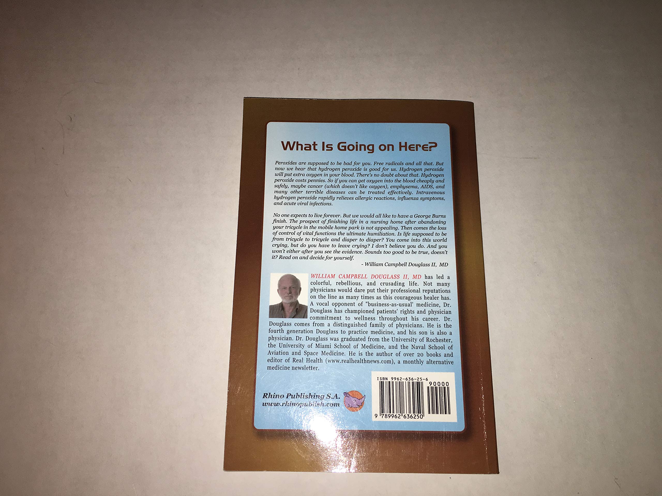 Hydrogen Peroxide  Medical Miracle: Hydrogen Peroxide: Medical Miracle (H2O2)
