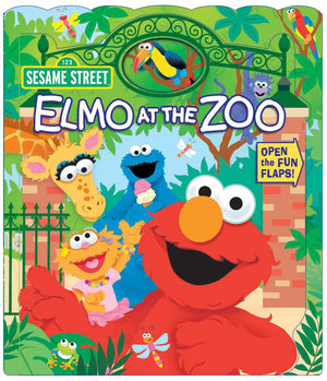 Sesame Street: Elmo at the Zoo (1) (Open Door Book),New