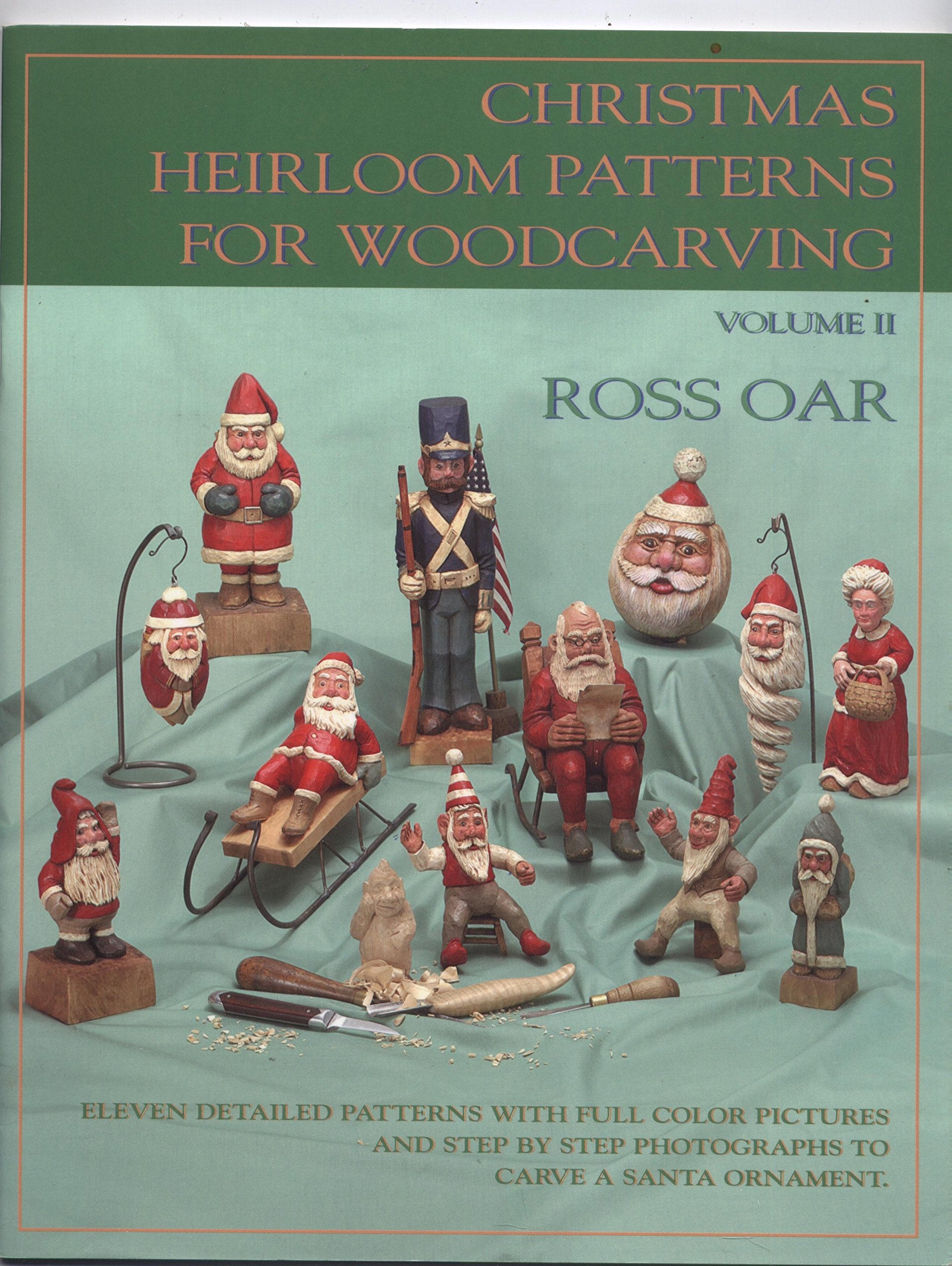 Christmas Heirloom Patterns for Woodcarving Volume 2 (2),Used