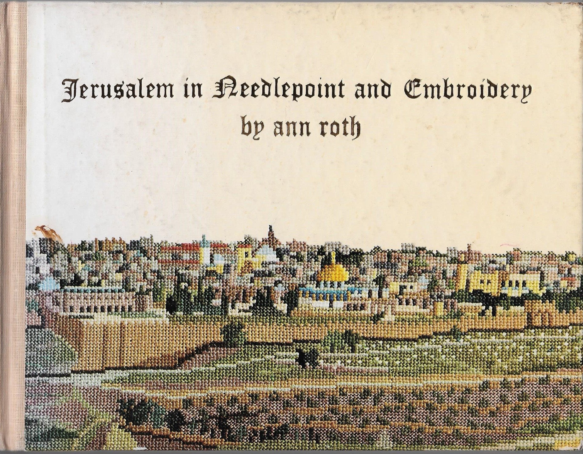 Jerusalem In Needlepoint and Embroidery,Used