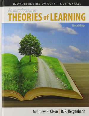 An Introduction to Theories of Learning: Ninth Edition,Used