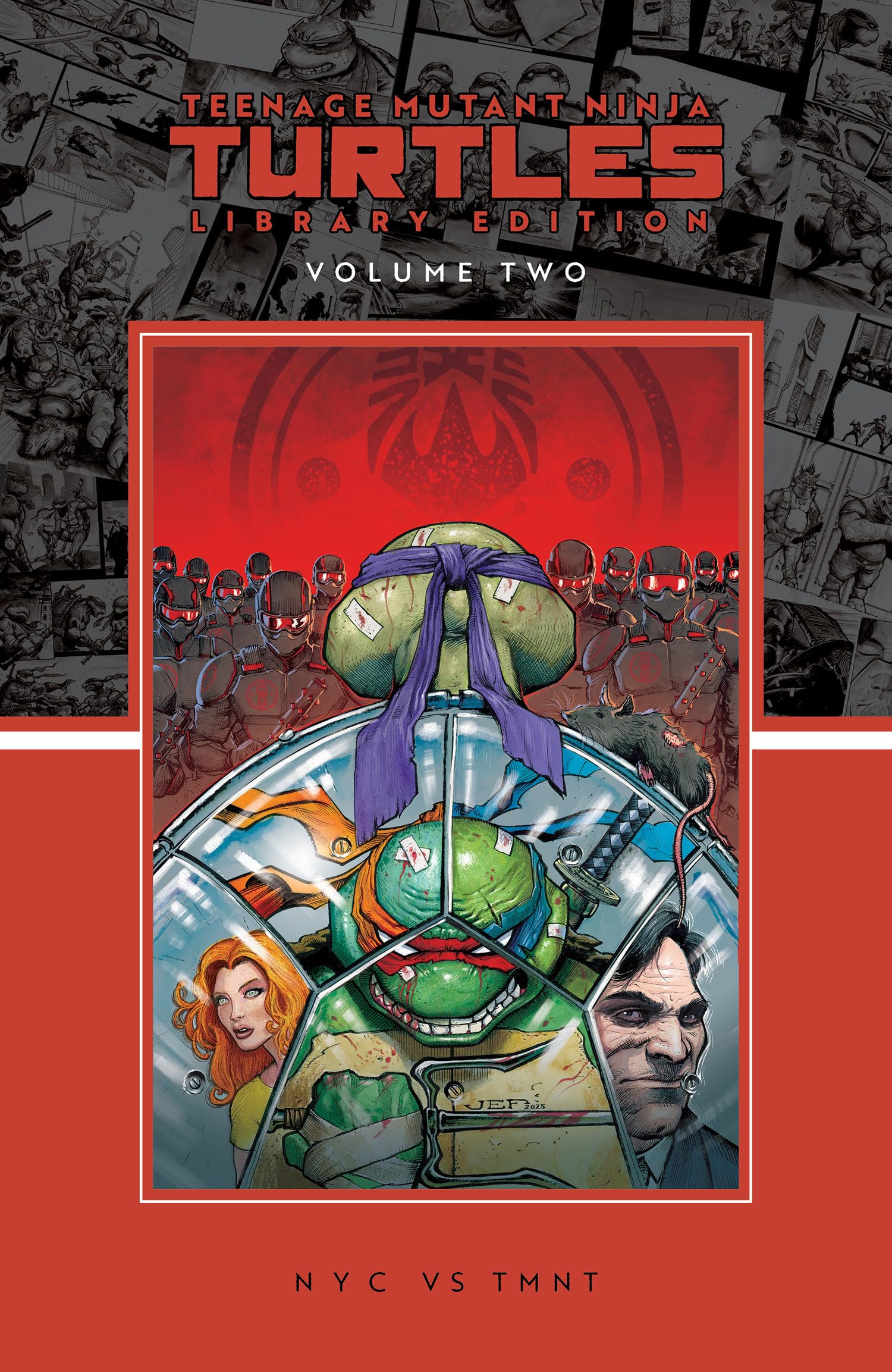 Teenage Mutant Ninja Turtles, Vol. 2: Nyc Vs. Tmnt Library Edition