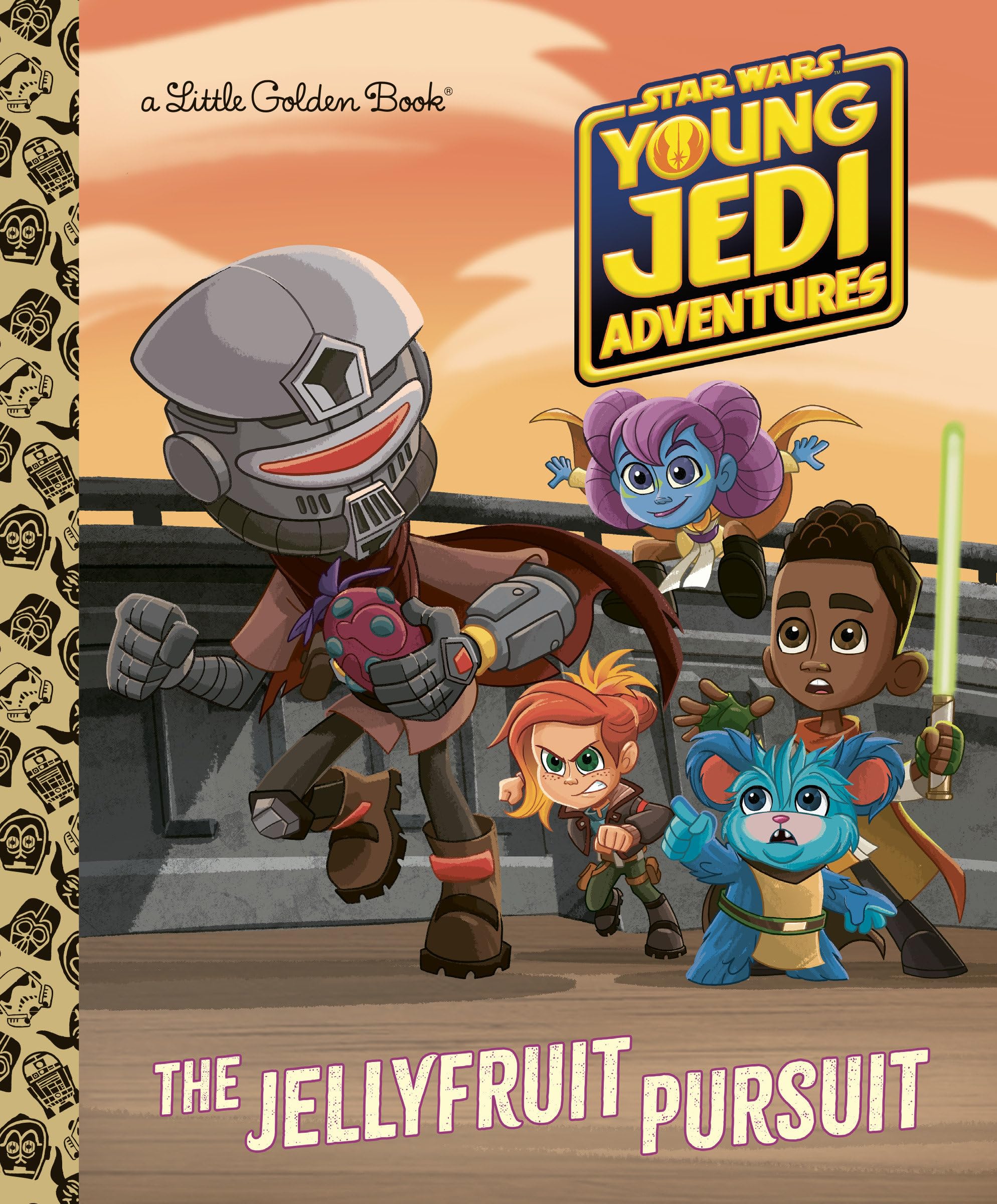 The Jellyfruit Pursuit (Star Wars: Young Jedi Adventures) (Little Golden Book),New