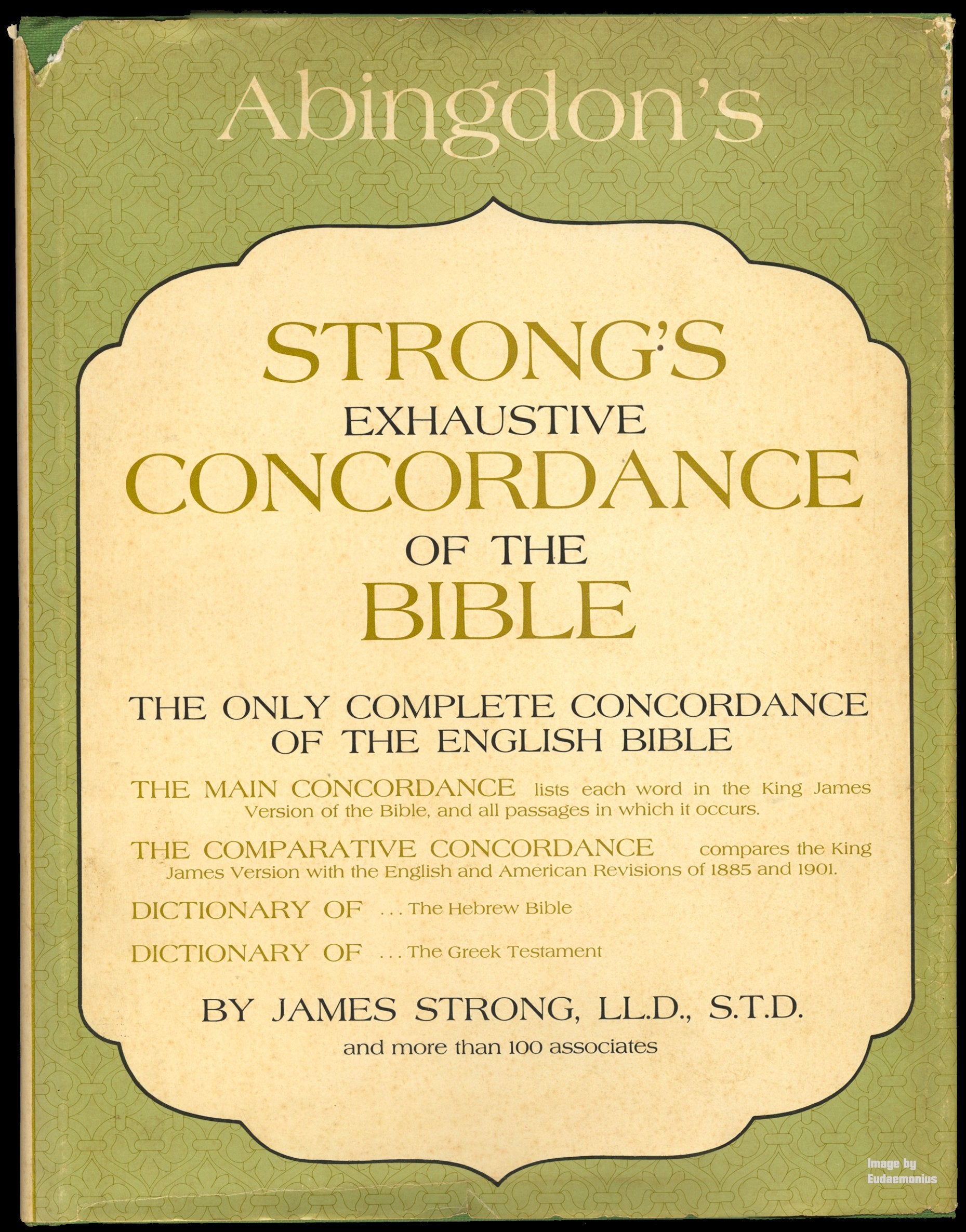 Strongs Exhaustive Concordance,New
