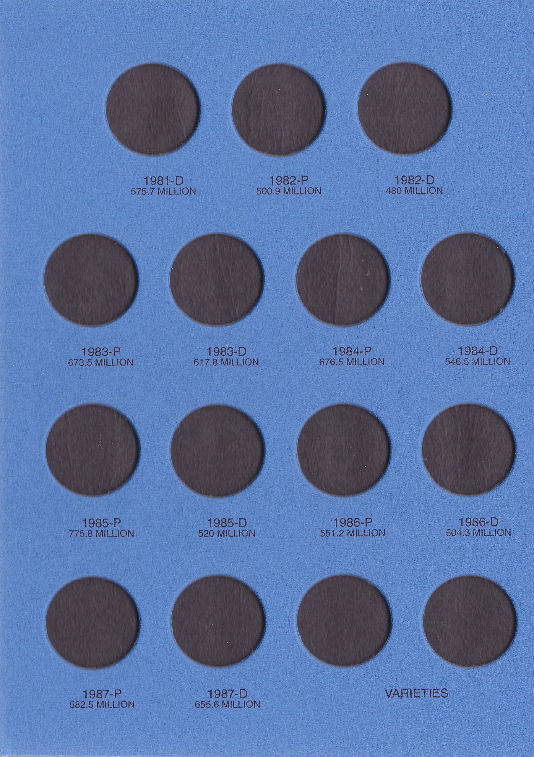 Washington Quarter Folder 19651987 (Official Whitman Coin Folder),New