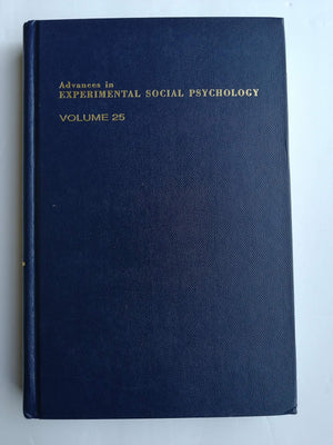 Advances in Experimental Social Psychology, Volume 25,Used