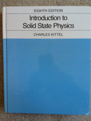 Introduction to Solid State Physics,New