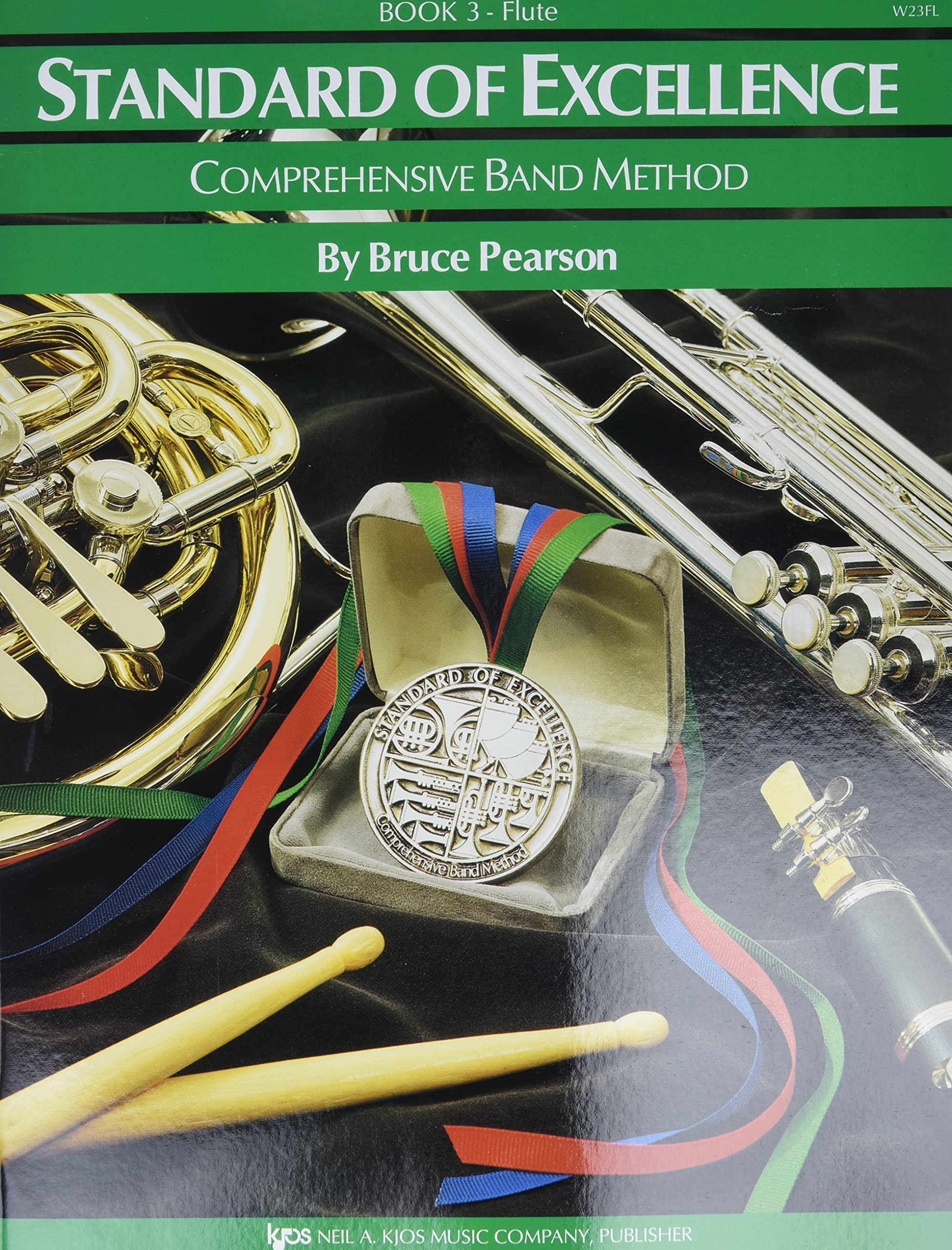 W23FL  Standard of Excellence Book 3  Flute (Comprehensive Band Method),Used