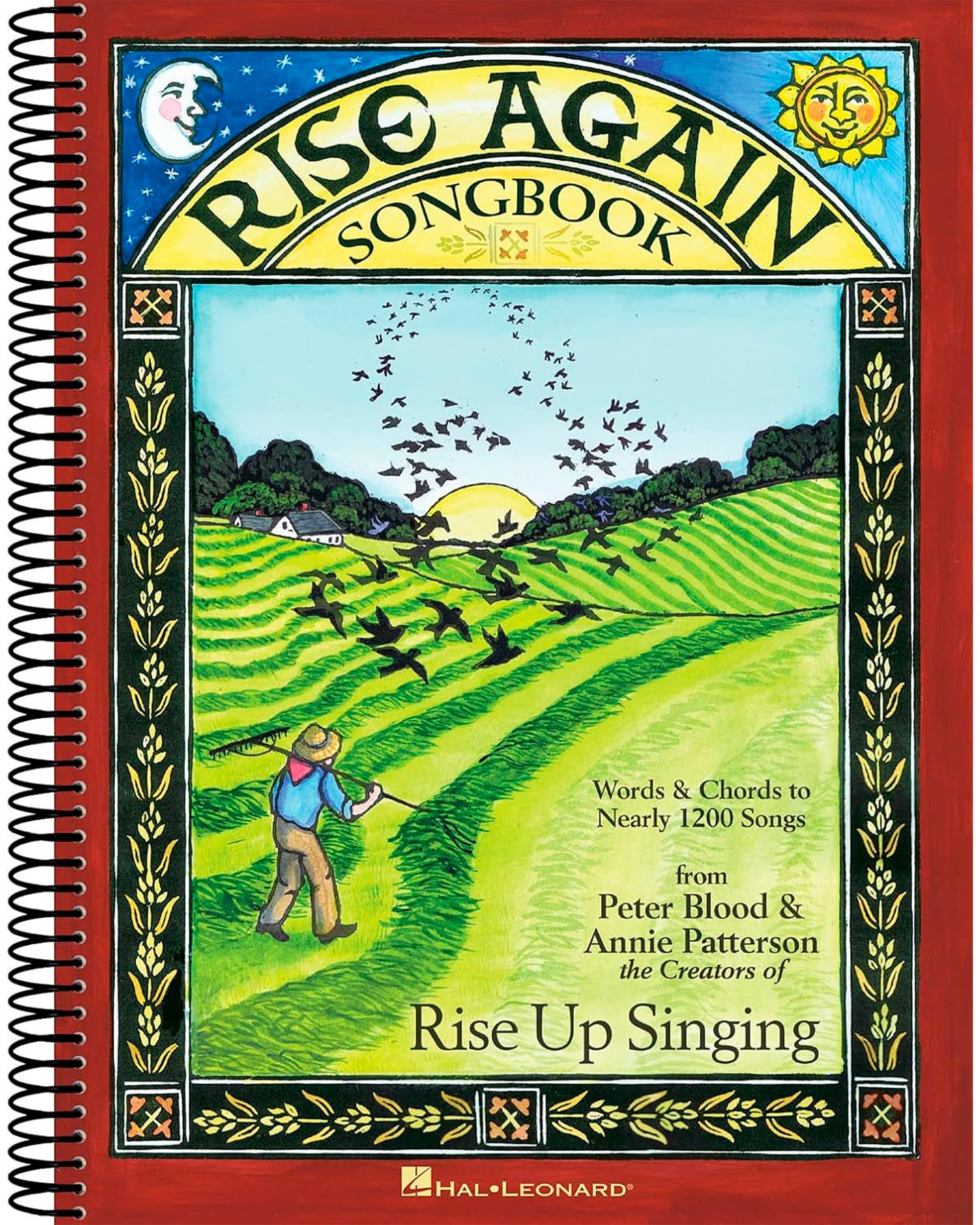 Rise Again Songbook: Words & Chords to Nearly 1200 Songs 71/2x10 SpiralBound  Sing Along Book with Traditional Folk Music, Po,New