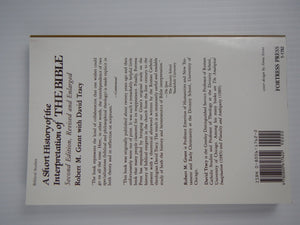 A Short History of the Interpretation of the Bible,Used