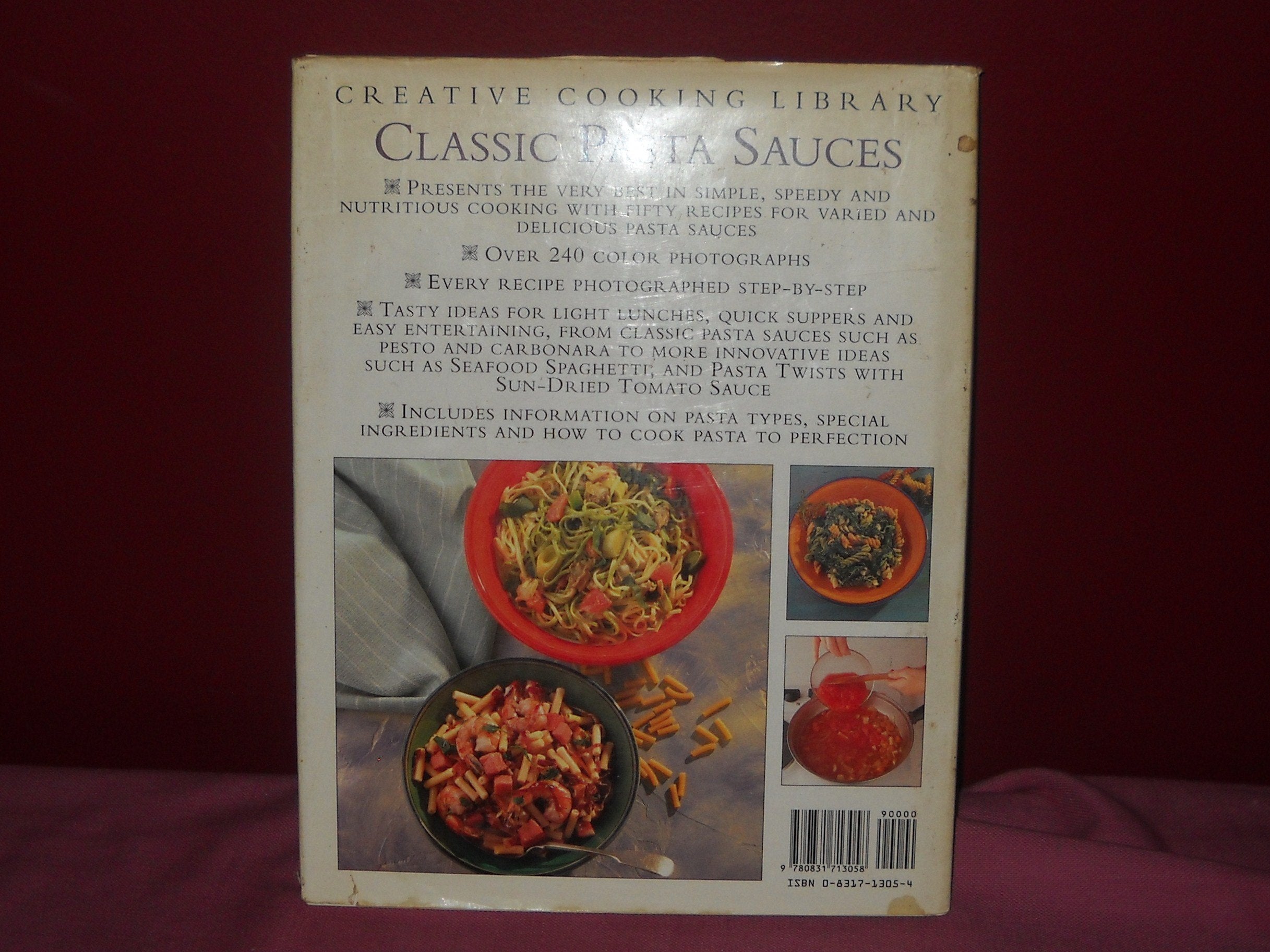 Classic Pasta Sauces: Great Recipes for the Quickest, Tastiest Pasta Sauces (Creative Cooking Library),Used
