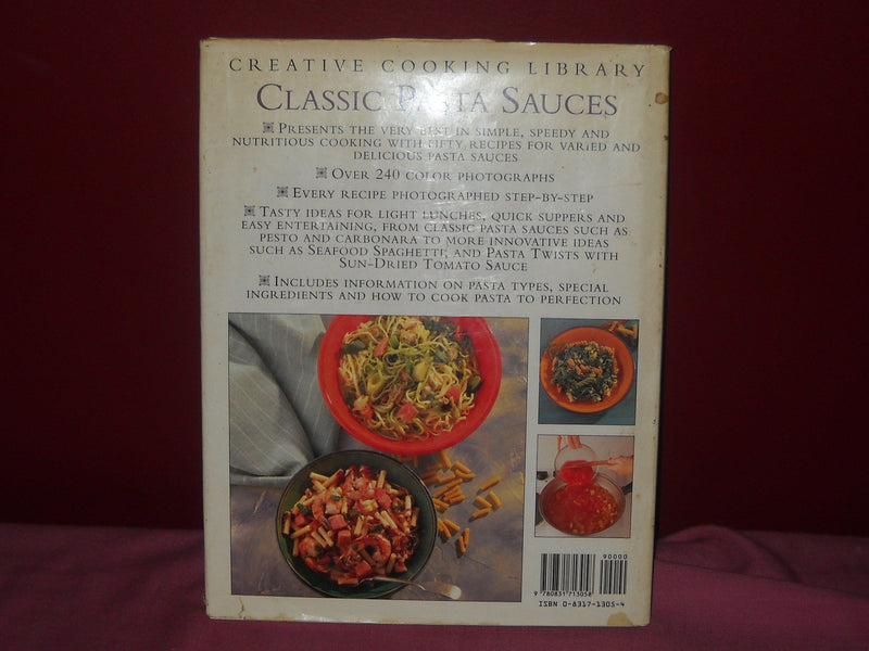 Classic Pasta Sauces: Great Recipes for the Quickest, Tastiest Pasta Sauces (Creative Cooking Library),Used