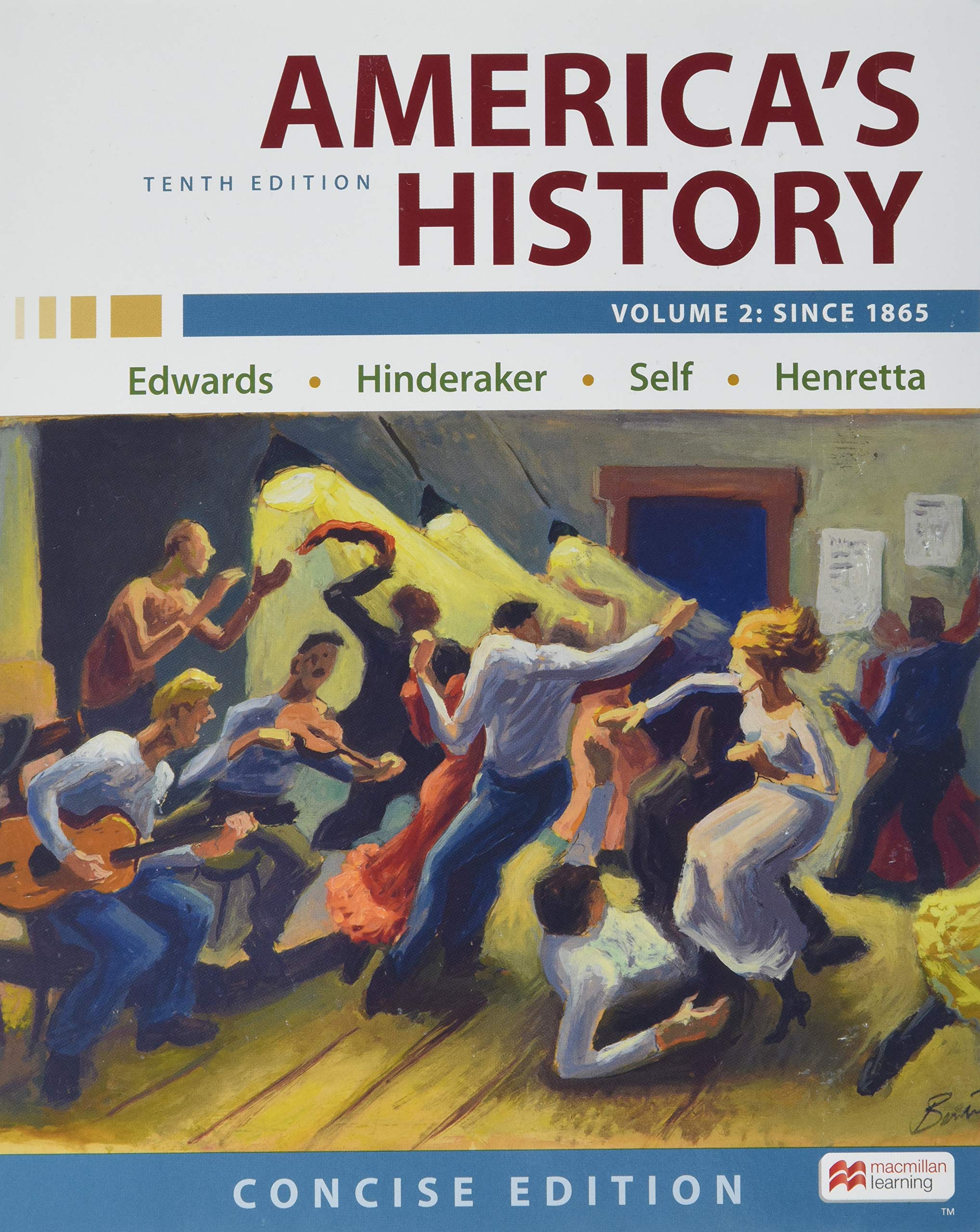 America's History: Concise Edition, Volume 2,Used