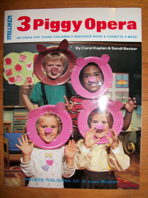 3 Piggy Opera: An Opera for Young Children (Book & CD),Used