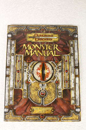 Monster Manual: Core Rulebook Iii V. 3.5 (Dungeons & Dragons D20 System)