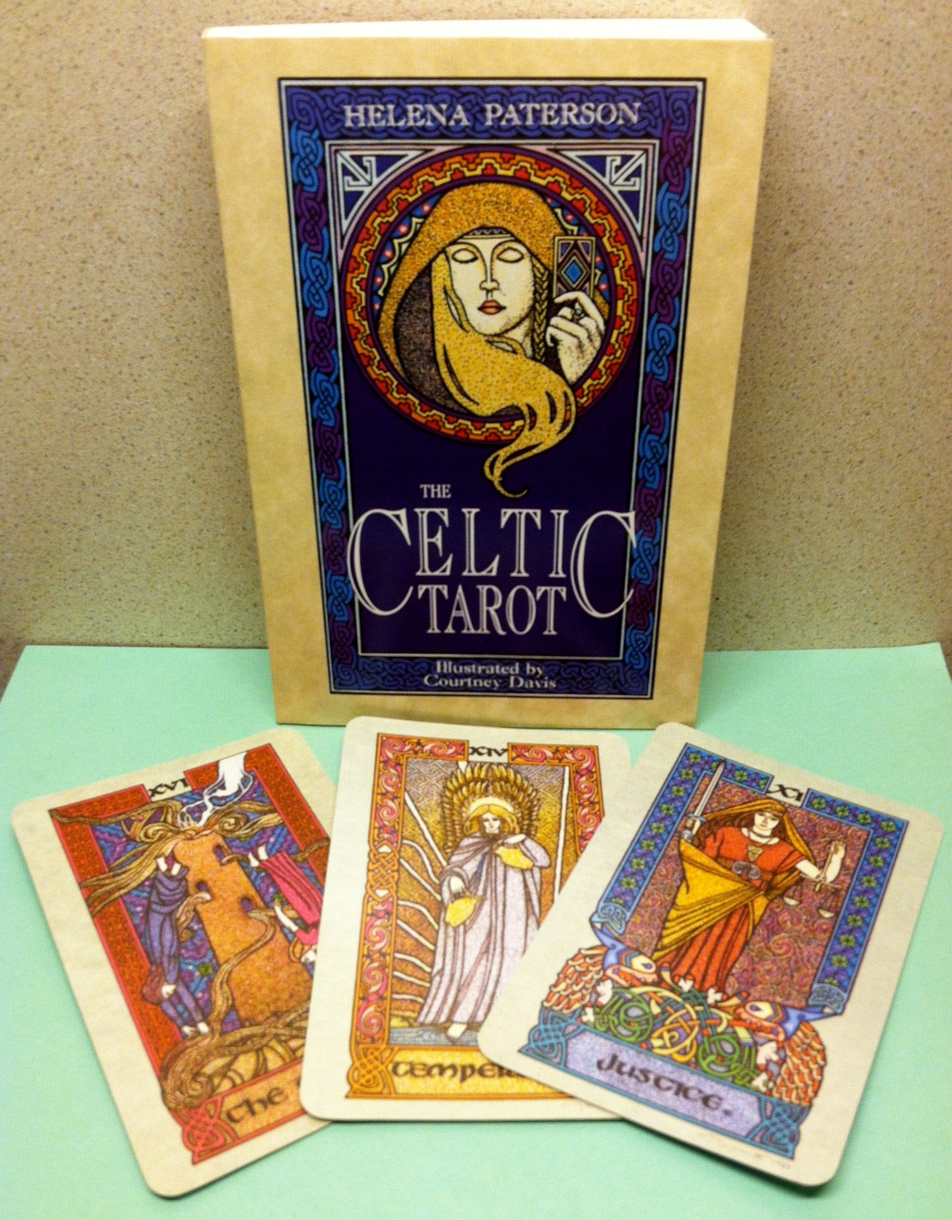 The Celtic Tarot/Book and Deck,Used