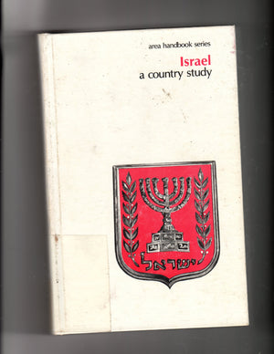 Israel, a Country Study (Area Handbook Series),Used