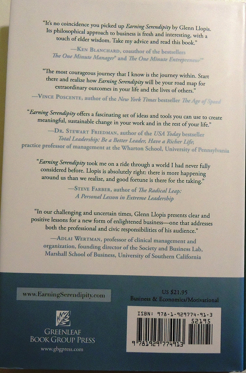 Earning Serendipity: 4 Skills for Creating and Sustaining Good Fortune in Your Work,Used