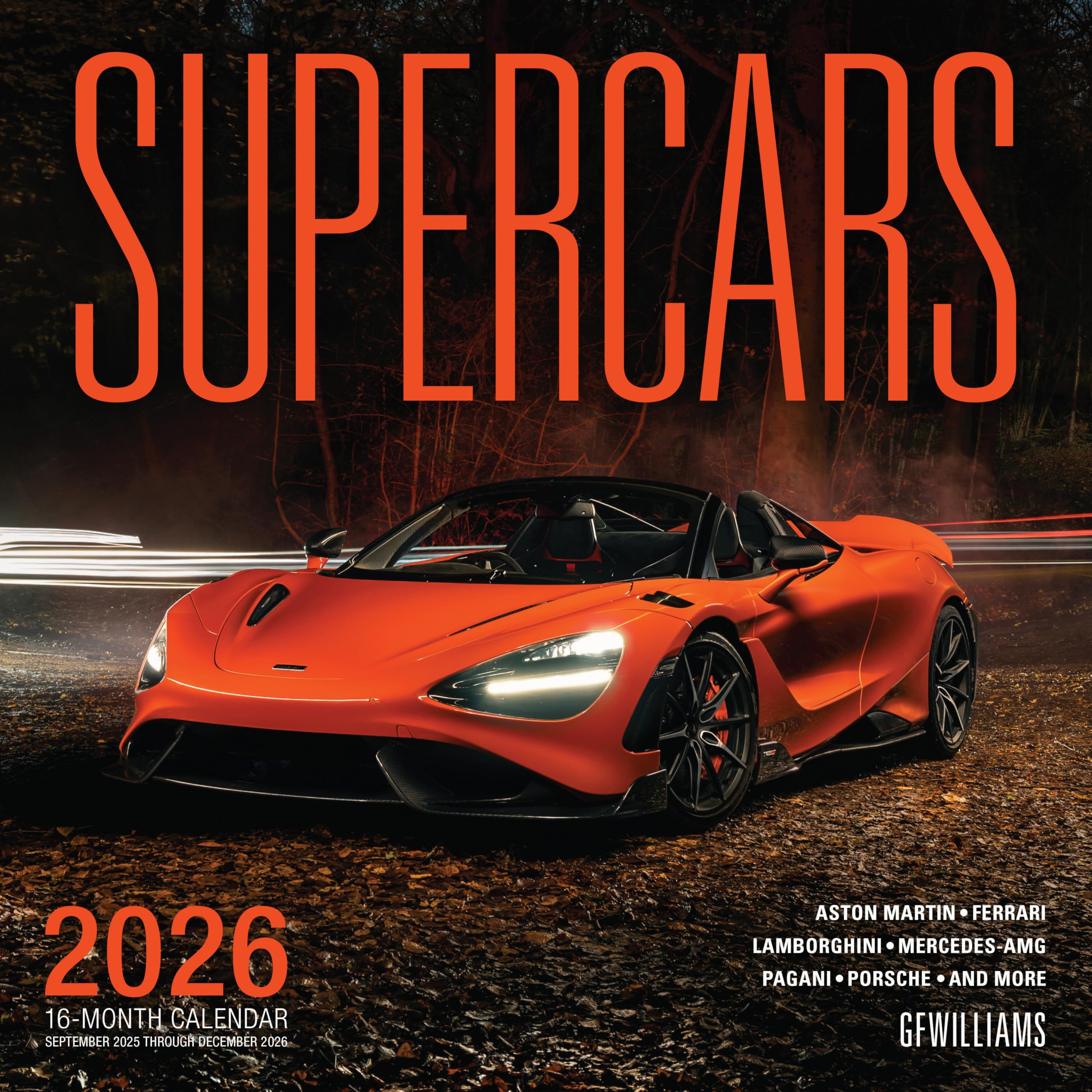 Supercars 2026: 16Month CalendarSeptember 2025 Through December 2026