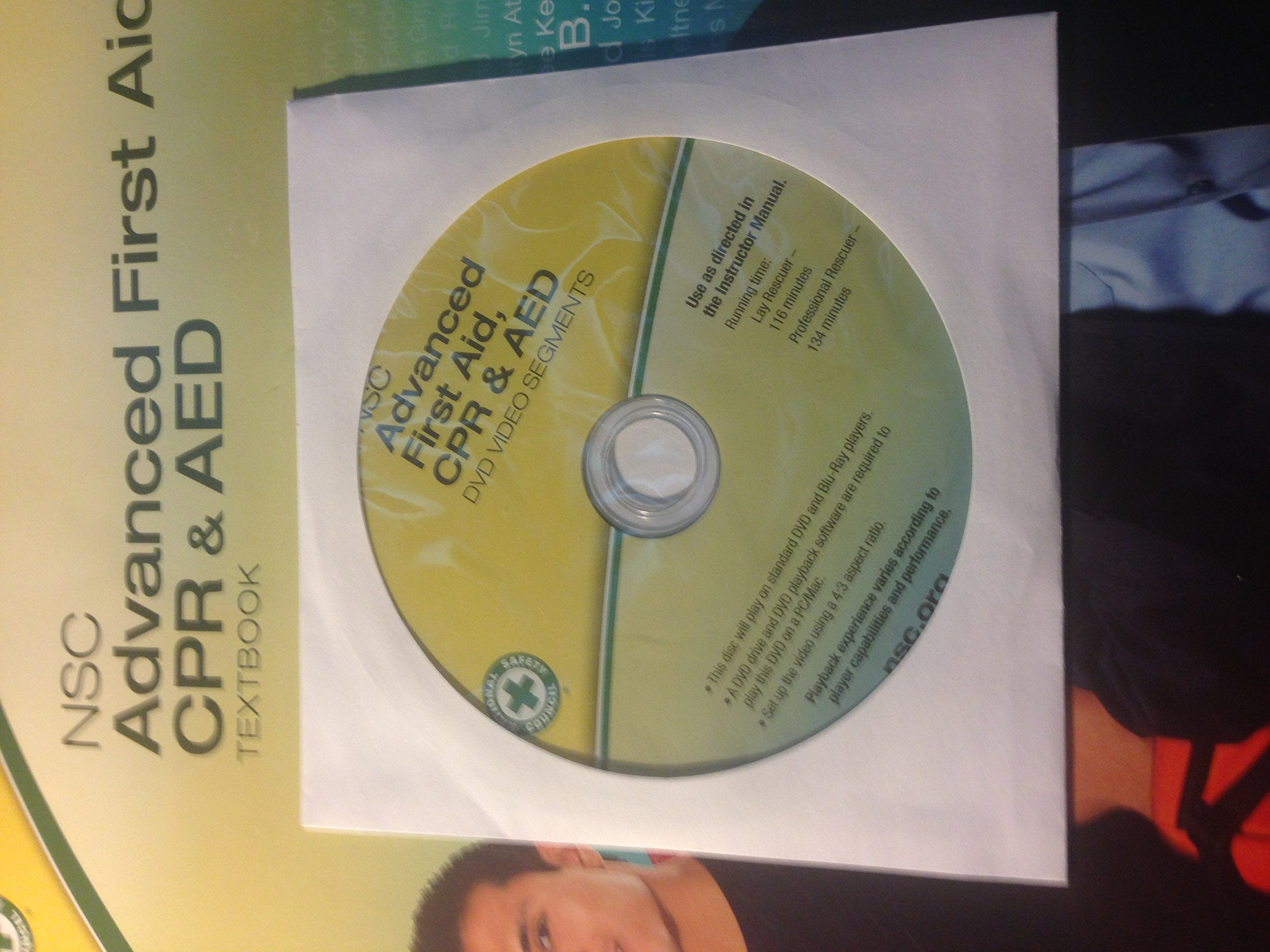 Nsc Advanced First Aid, Cpr & Aed,Used