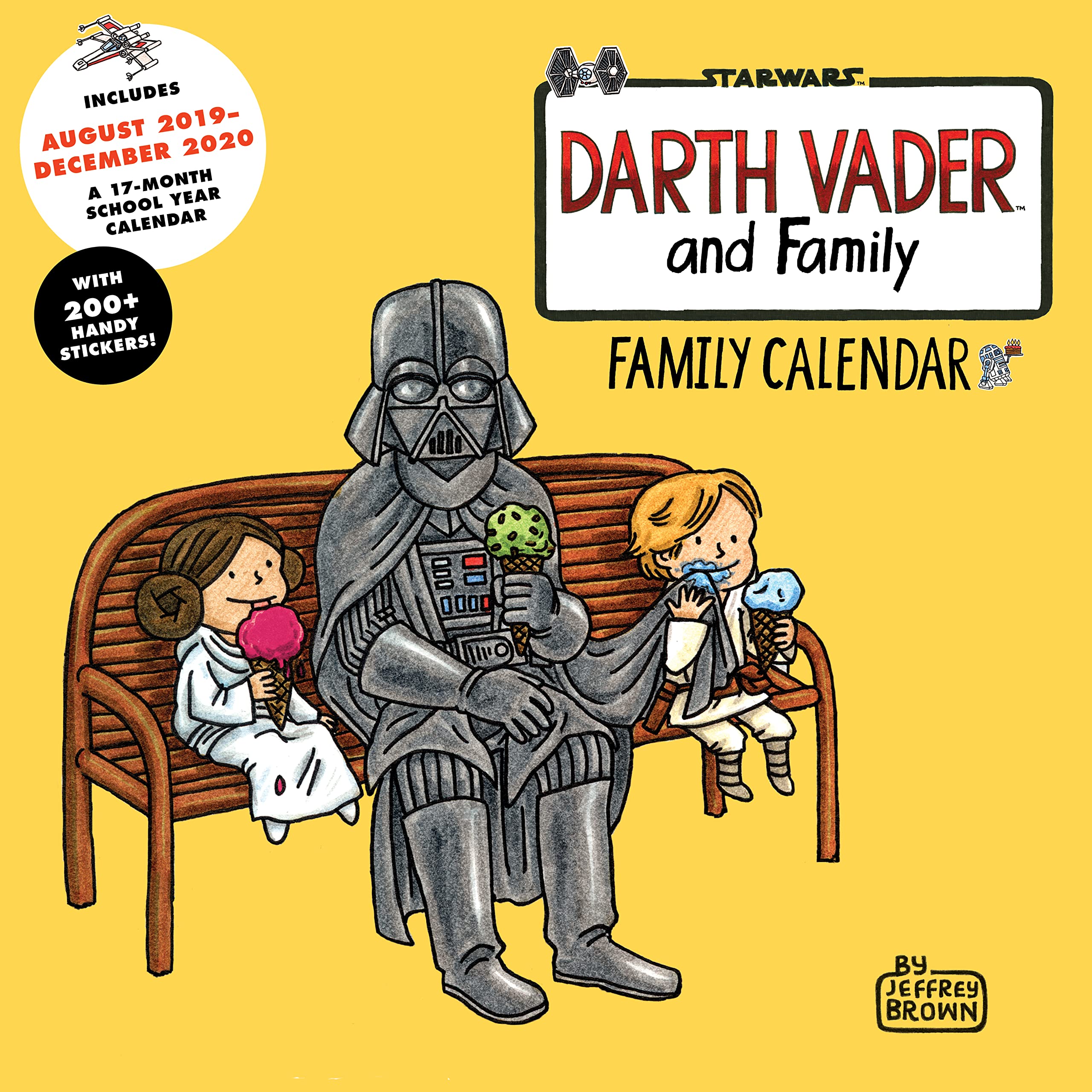 Darth Vader And Family 2020 Family Wall Calendar: (2020 Family Calendar, Star Wars Gifts, Star Wars Calendar)