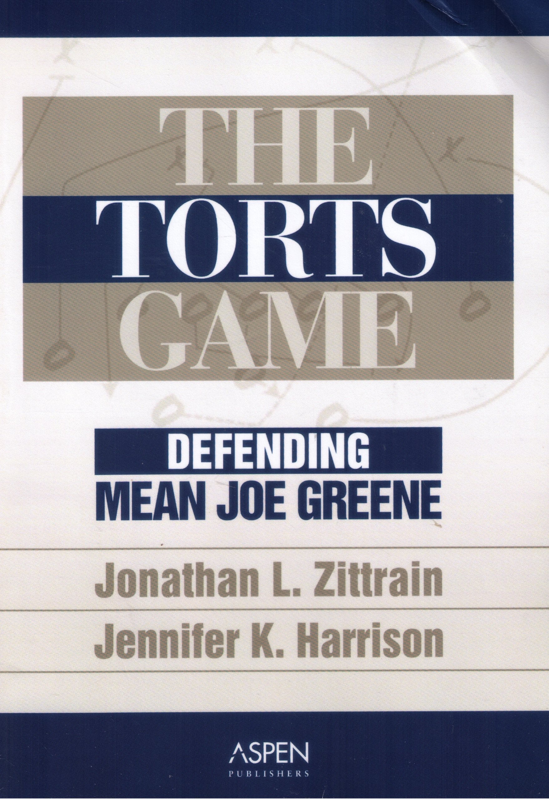 The Torts Game: Defending Mean Joe Greene,Used
