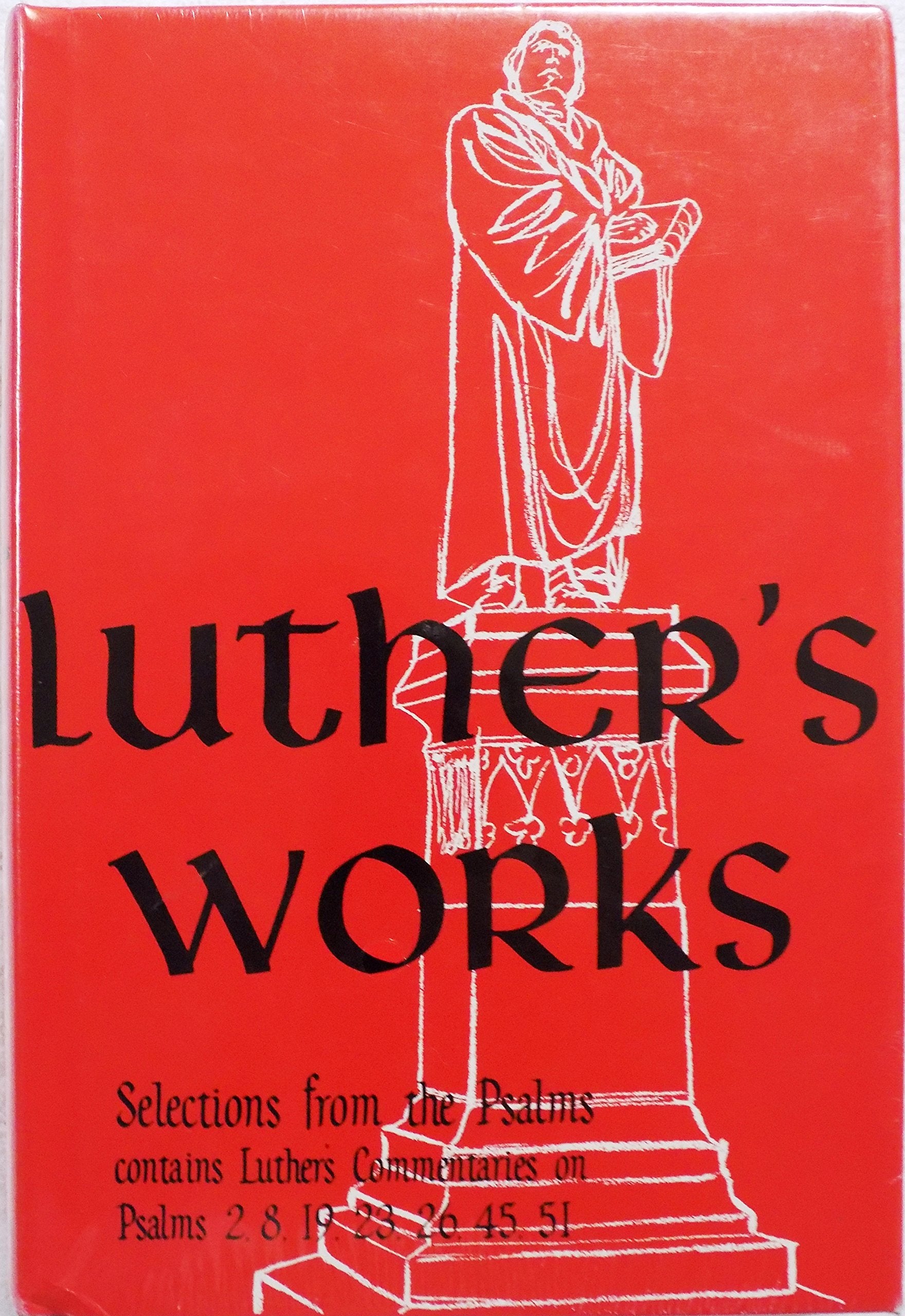 Luther's Works, Volume 12 (Selected Psalms I) (Luther's Works (Concordia)),Used