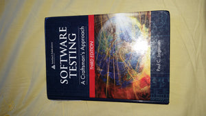 Software Testing: A Craftsman's Approach, Third Edition,Used