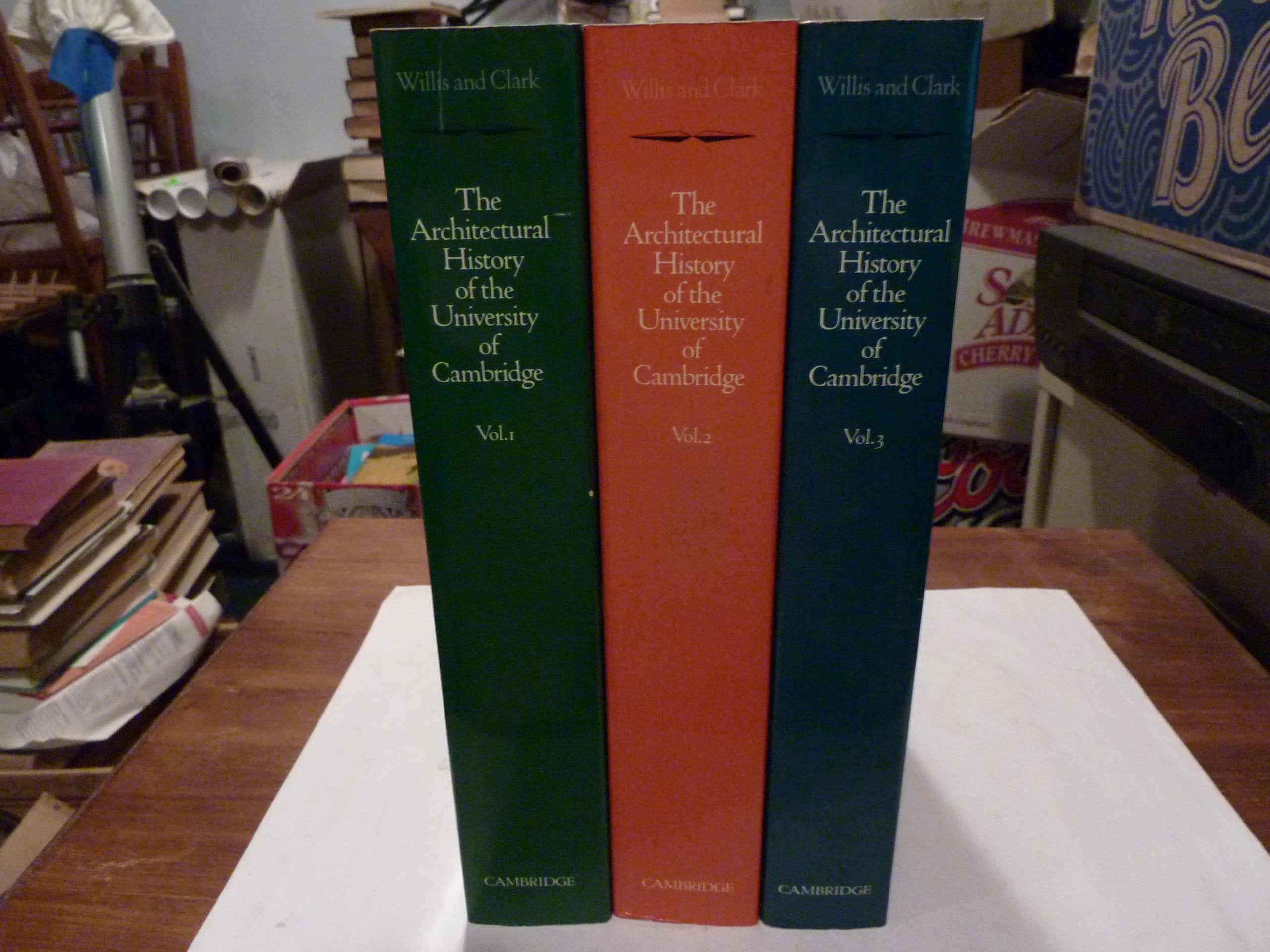The Architectural History of the University of Cambridge and of the Colleges of Cambridge and Eton 3 Volume Set,Used