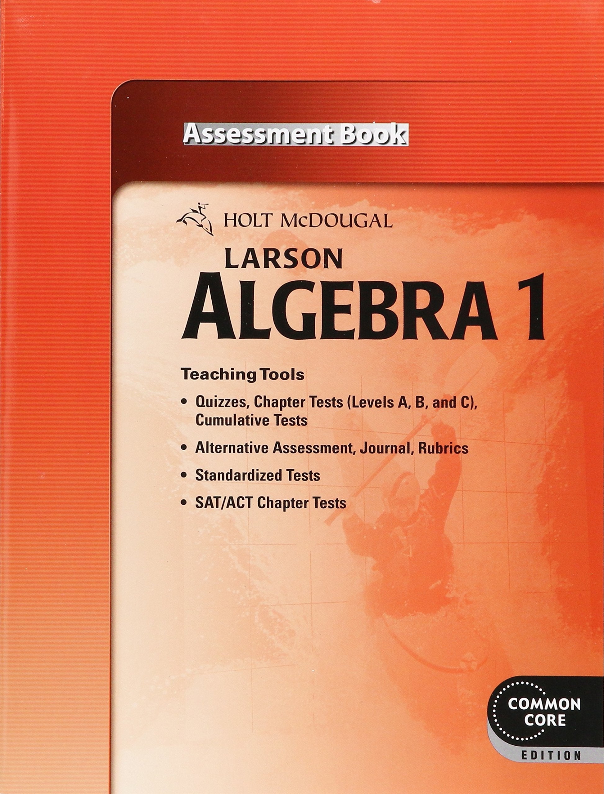 Larson Algebra 1 Assessment Book (Common Core Edition),Used
