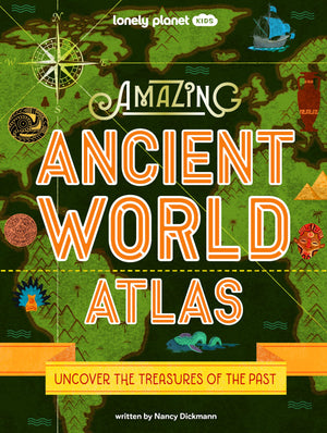 Lonely Planet Kids Amazing Ancient World Atlas 1 1,New