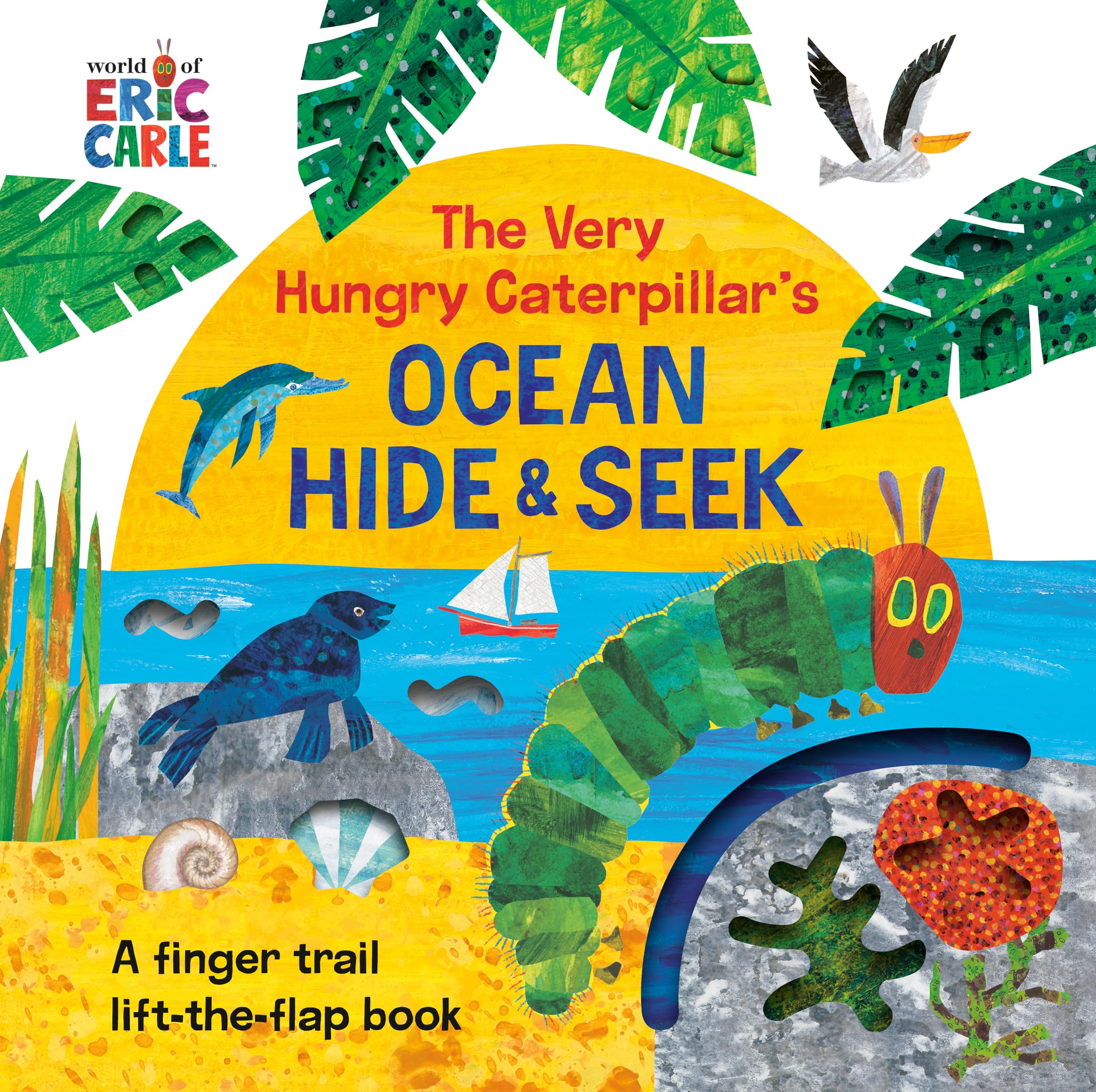 The Very Hungry Caterpillar'S Ocean Hide & Seek: A Finger Trail Lifttheflap Book,Used