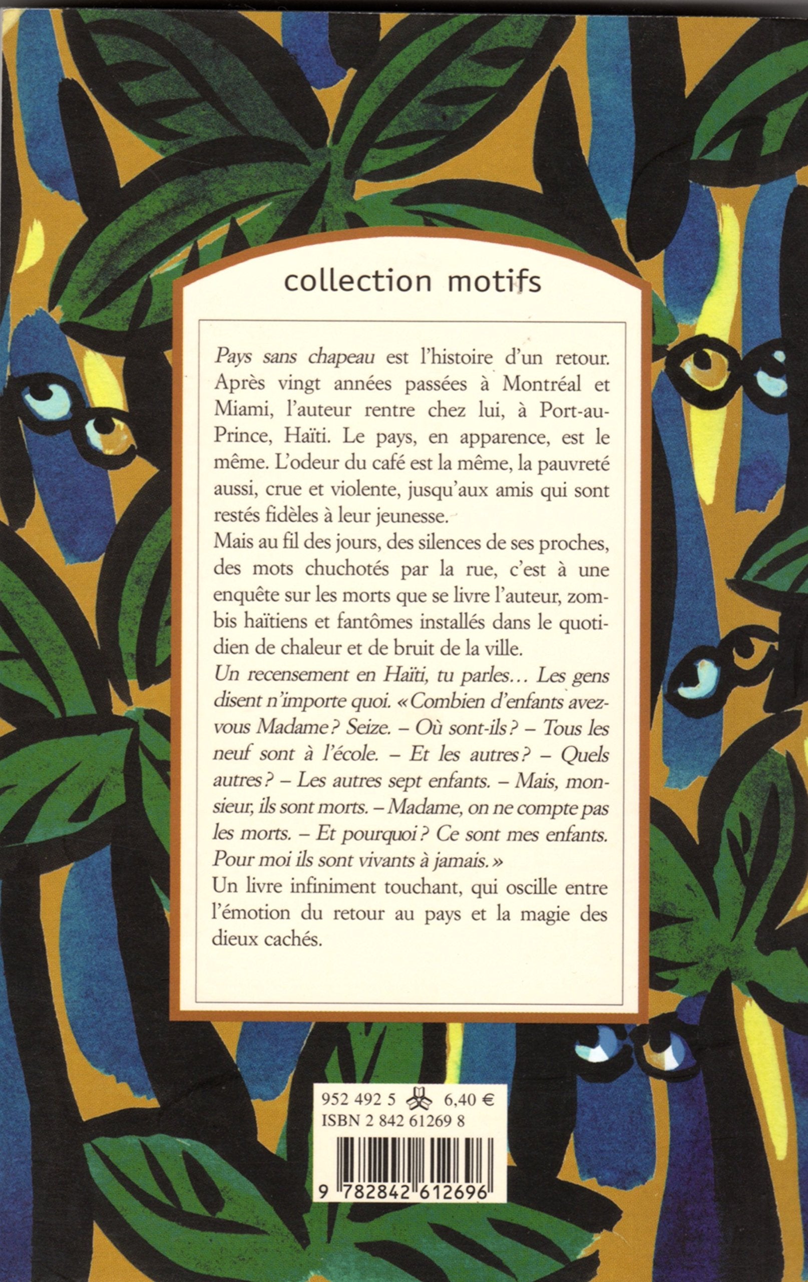 Pays Sans Chapeau (French Edition),Used