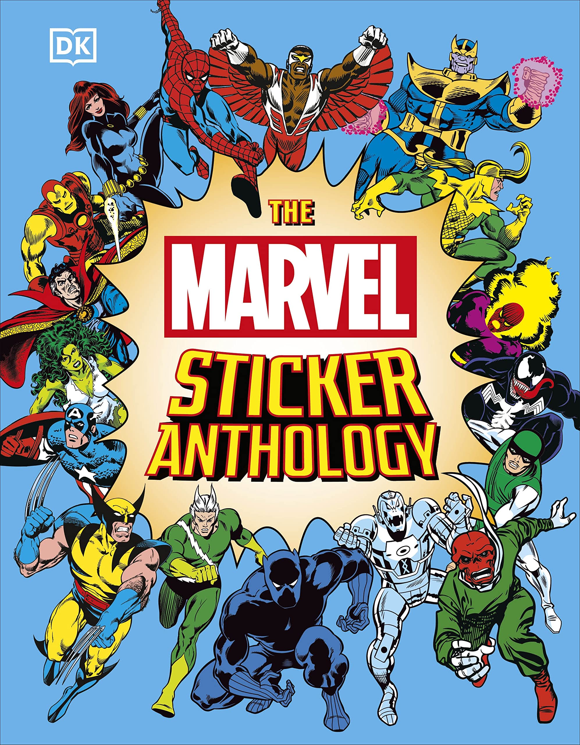 Marvel Sticker Anthology (Dk Sticker Anthology),New